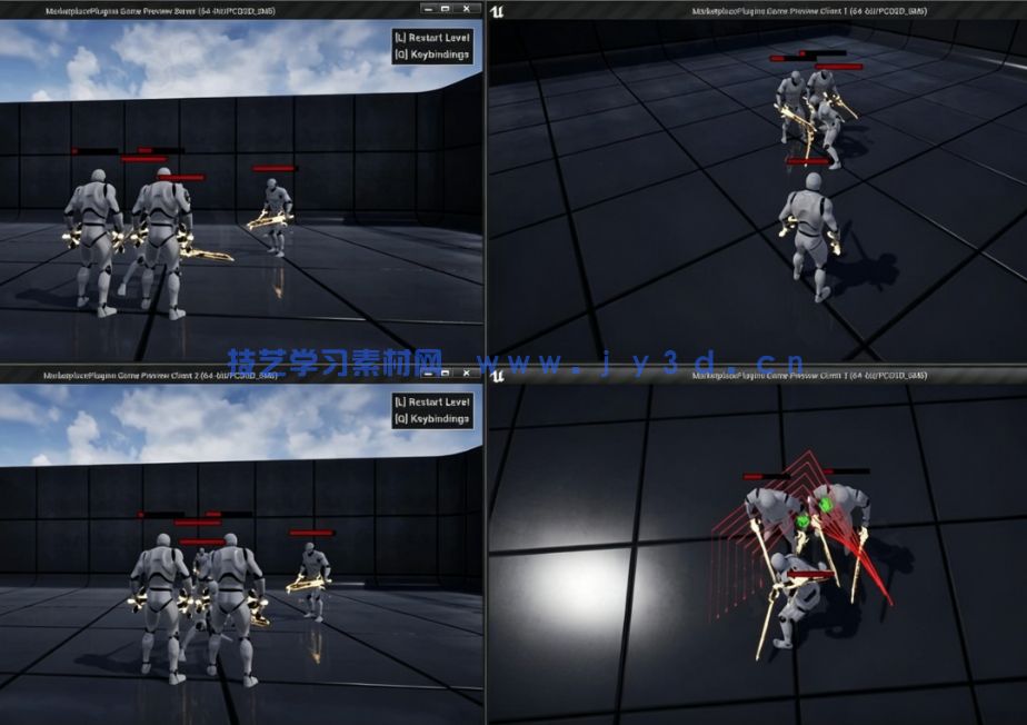 高效战斗系统开发流程插件UE游戏素材(图4)