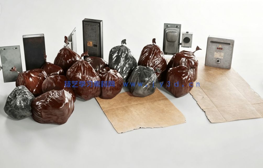 下水道地下隧道工业走廊环境场景UE游戏素材(图14)