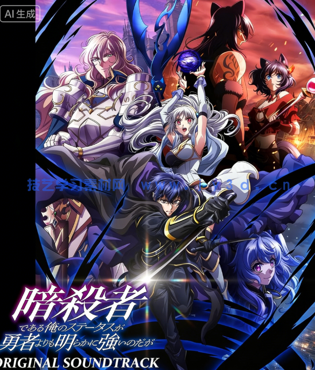 明明只是暗杀者 我的面板数值却比勇者还要强 动画配乐音乐素材(图1)