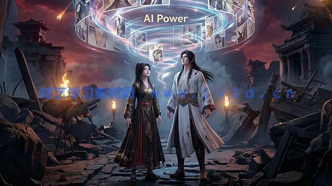 云驿AI精品3D漫剧S级玄幻穿越修真动画短剧全流程制作2026年(图1)