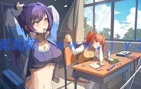 鸣泣哔哔日系光影插画2025年（高清画质无素材）