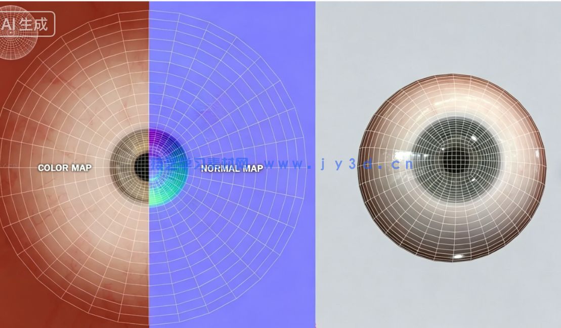 男性女性角色肌肉骨骼建模雕刻基础网格3D模型合集(图4)