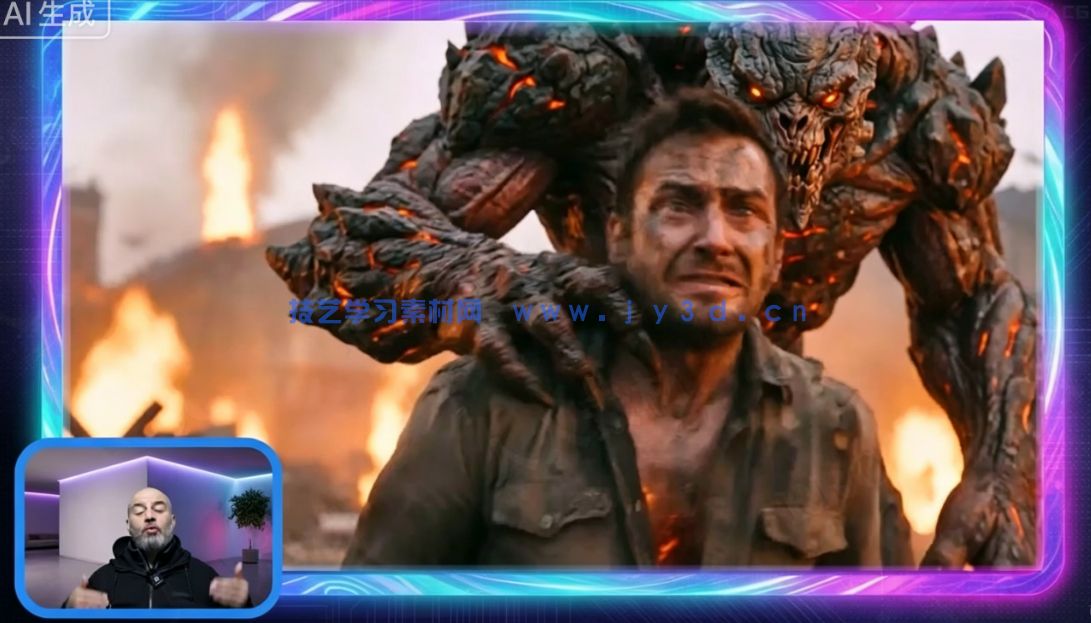 【中文字幕】国外大神电影级AI短片系统化训练视频教程(图4)