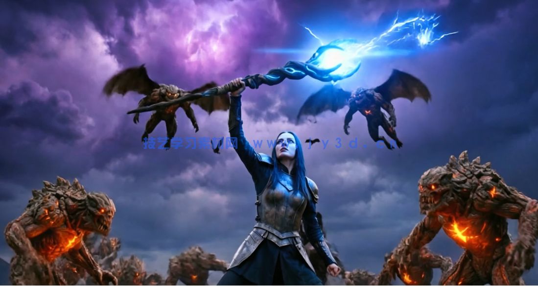 【中文字幕】国外大神电影级AI短片系统化训练视频教程(图9)