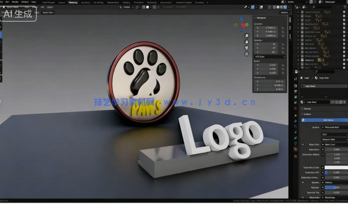 【中文字幕】Blender 20个实战项目零基础建模实例训练视频教程(图2)