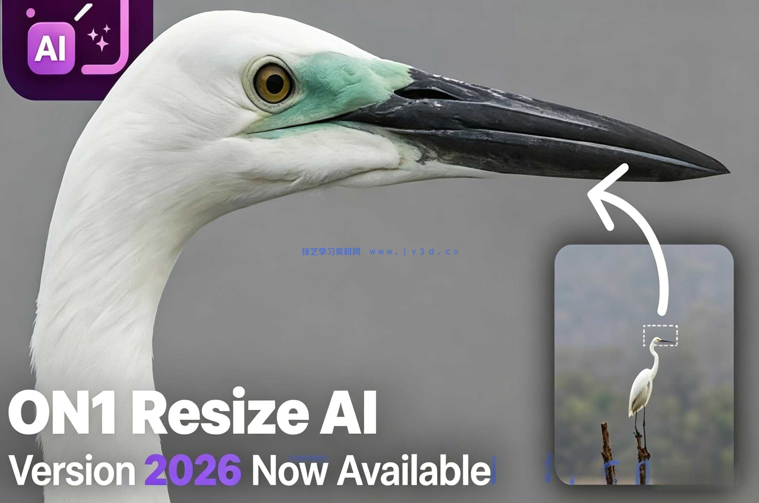 ON1 Resize AI 2026.3照片无损缩放软件V20.3.1.18535版