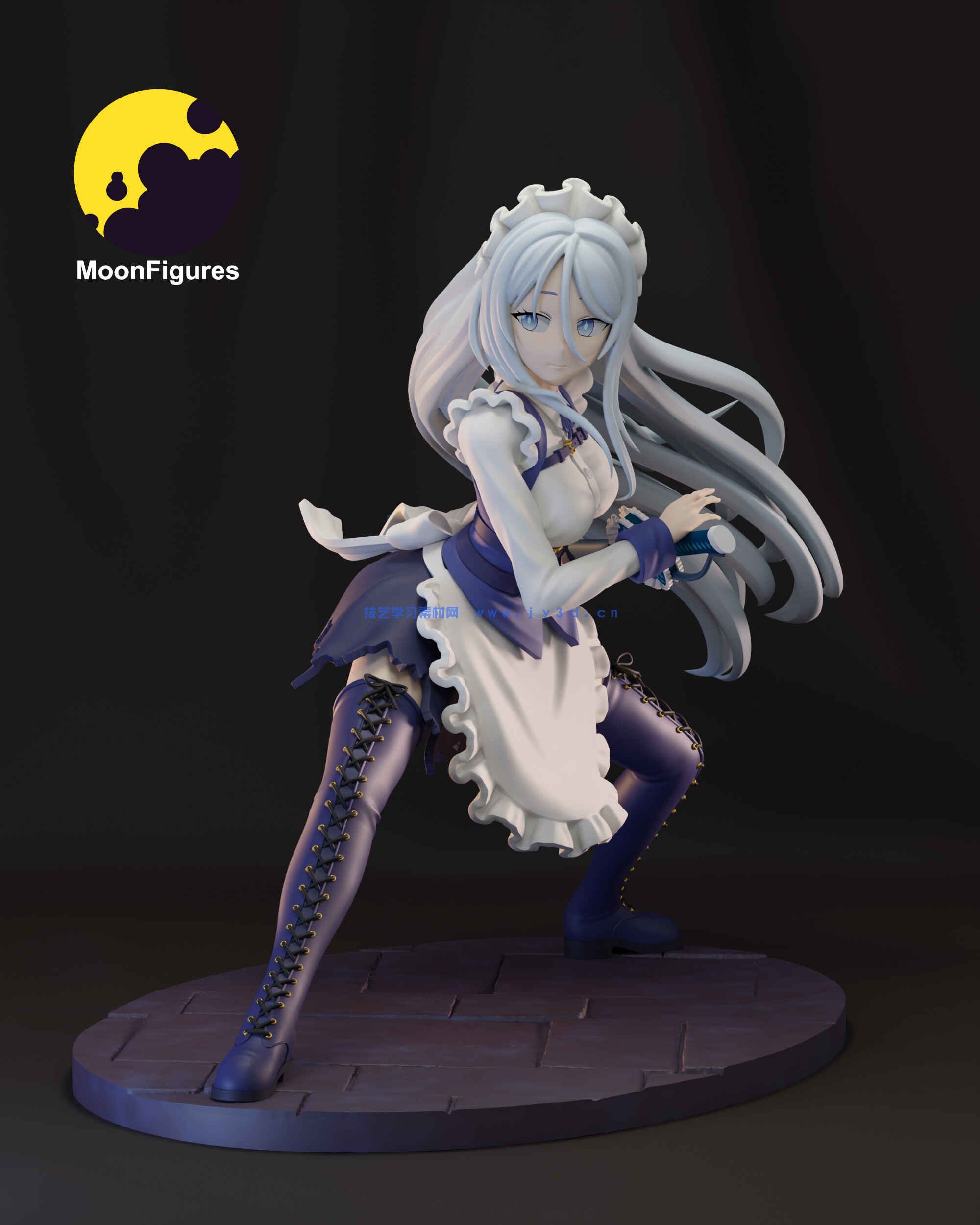 希尔法·兰格里斯《转生为第七王子,随心所欲的魔法学习之路》动漫角色雕刻手办3D打印模型(图1) 希尔法·兰格里斯《转生为第七王子,随心所欲的魔法学习之路》动漫角色雕刻手办3D打印模型(图1)