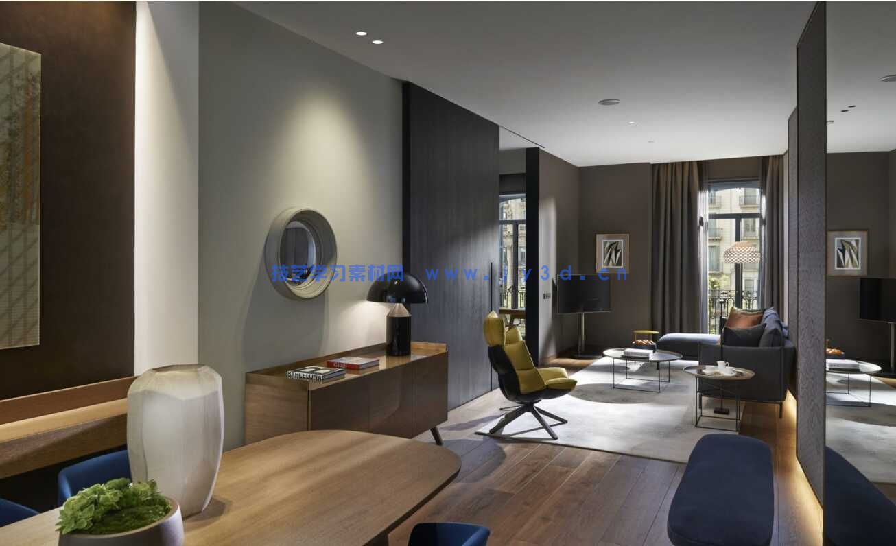 RenderCamp出品3dsmax室内外建筑场景可视化渲染大师级视频教(图4) RenderCamp出品3dsmax室内外建筑场景可视化渲染大师级视频教程(图5)