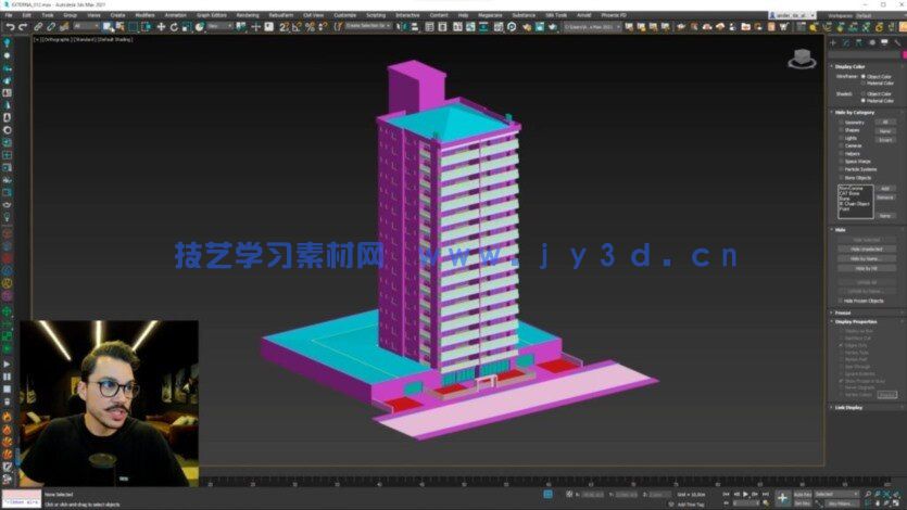 3dsmax建筑室内和室外可视化制作大师班视频教程(图6) 3dsmax建筑室内和室外可视化制作大师班视频教程(图6)