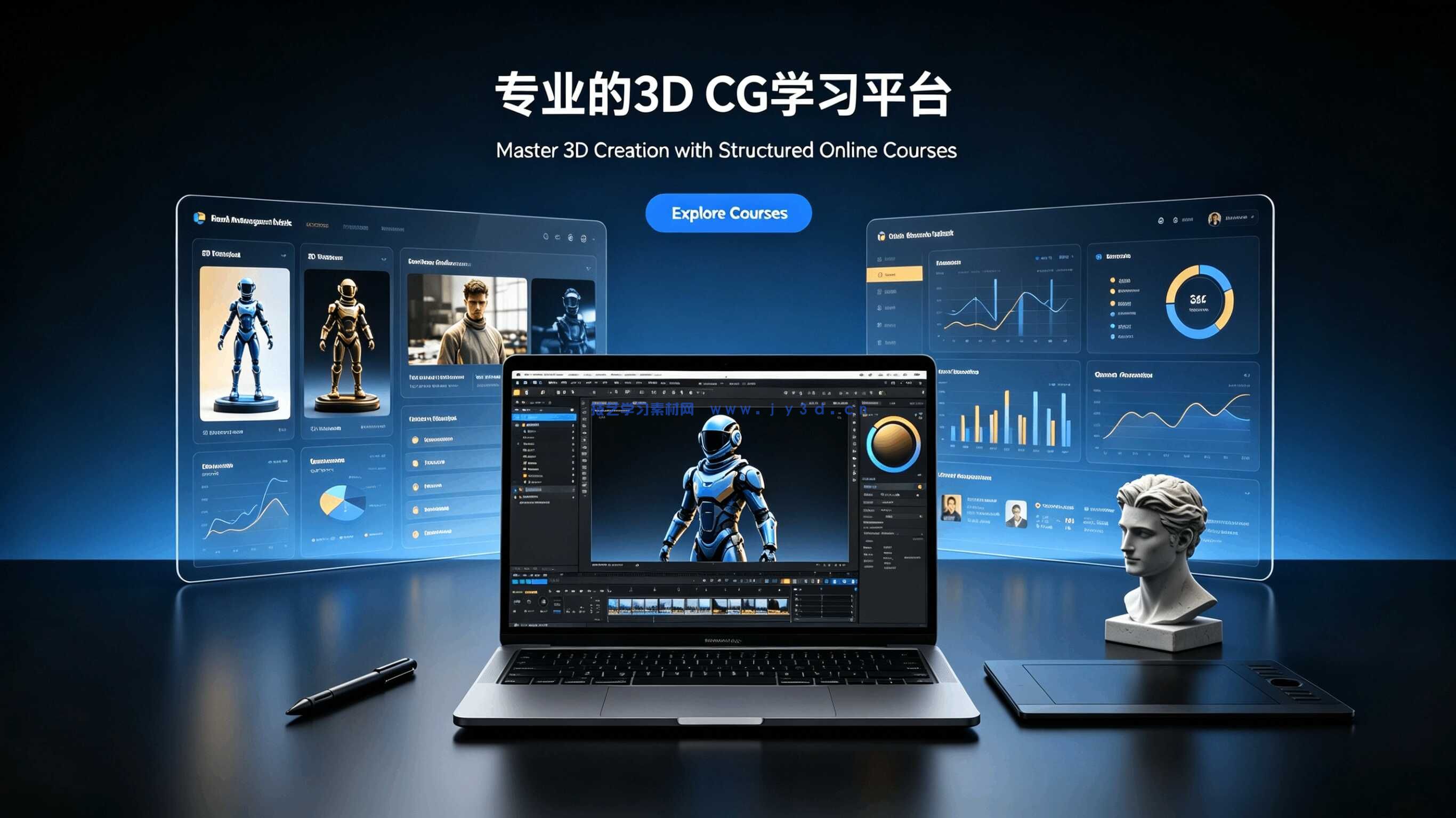 最新国外3D CG视频教程