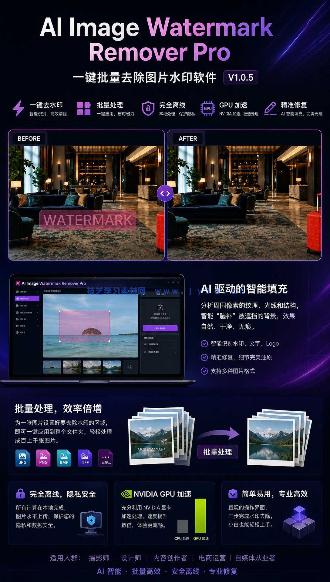 AI Image Watermark Remove