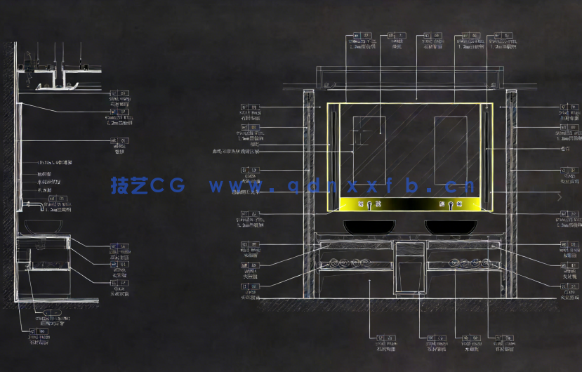  80个卫生间CAD节点大样详图合集(图2)