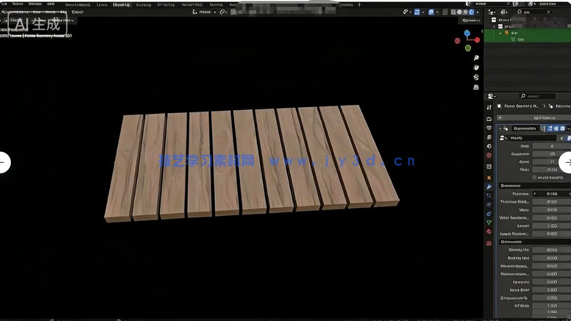 【中文字幕】Blender法师塔建筑环境场景完整制作流程视频教程(图9)