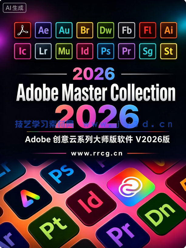 [精品合辑] Adobe 2026创意云系列大师版软件V2一键安装版